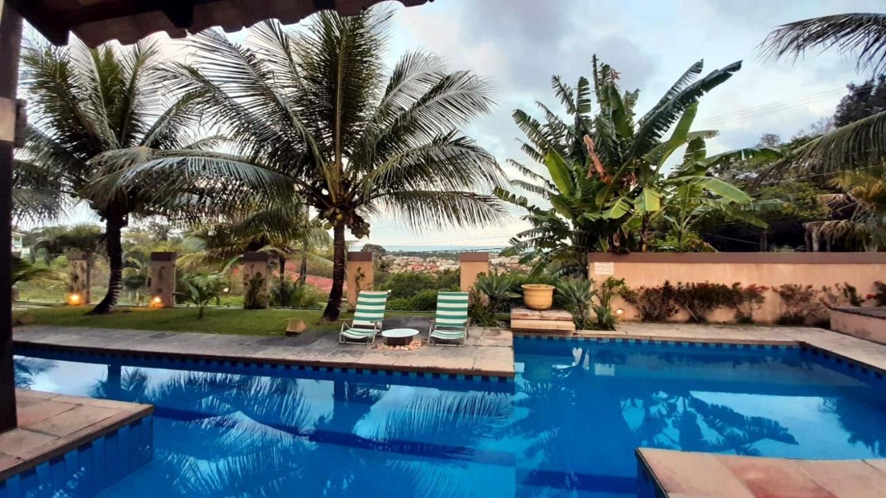 Casa dos Jacarandás com 4 quartos com vista para o mar Porto Seguro Exterior foto