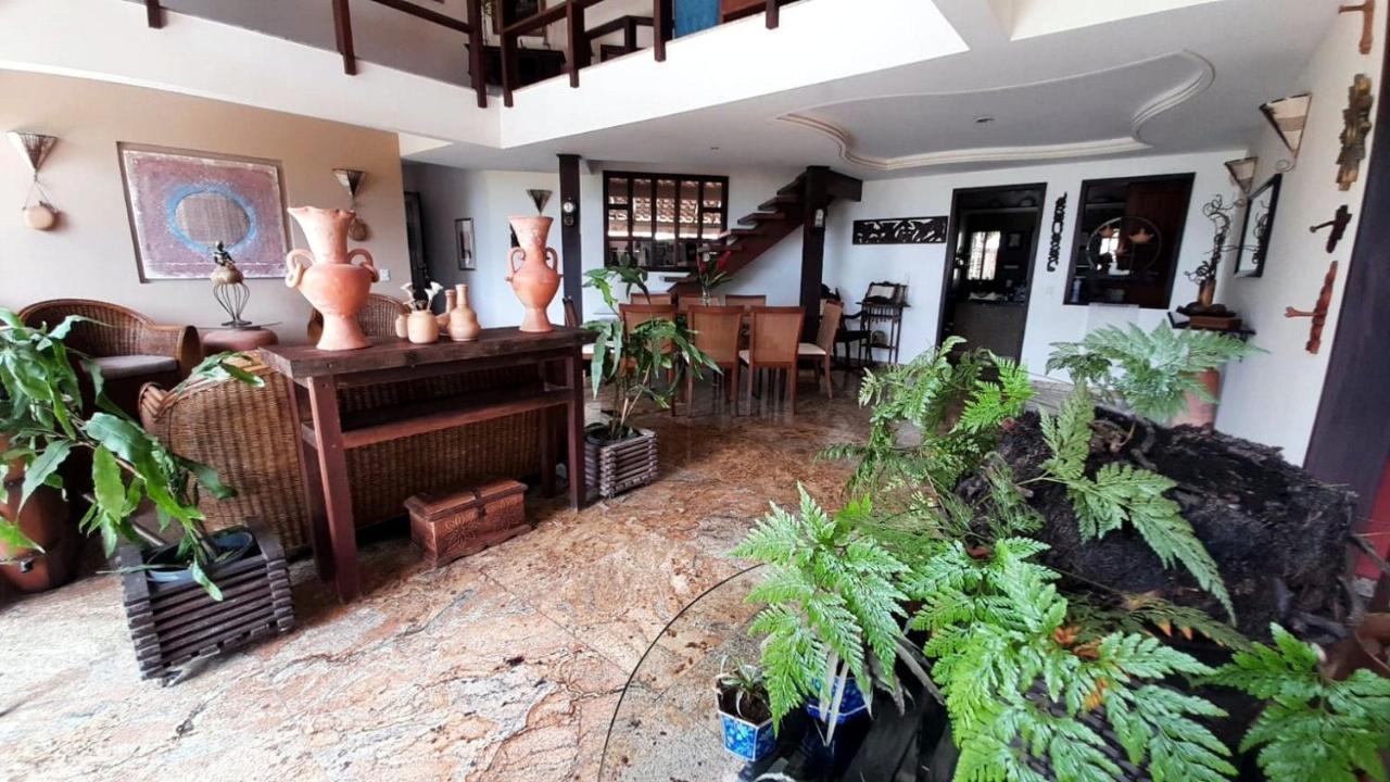 Casa dos Jacarandás com 4 quartos com vista para o mar Porto Seguro Exterior foto