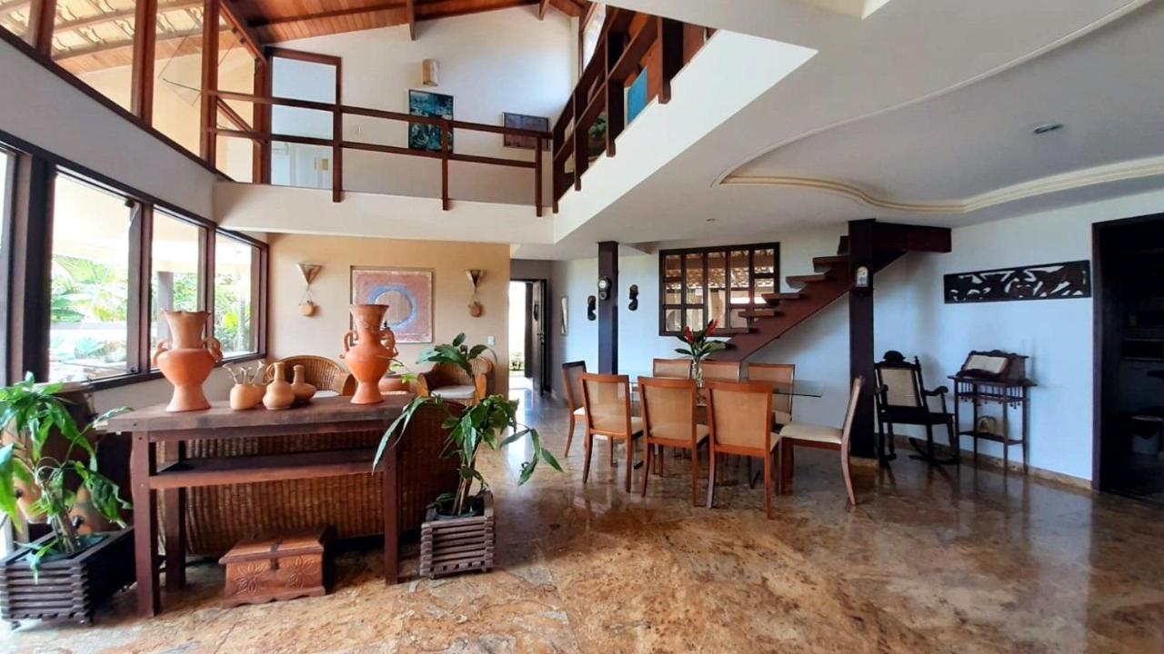 Casa dos Jacarandás com 4 quartos com vista para o mar Porto Seguro Exterior foto