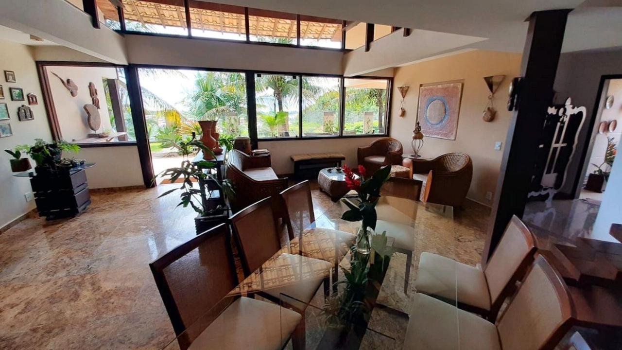 Casa dos Jacarandás com 4 quartos com vista para o mar Porto Seguro Exterior foto