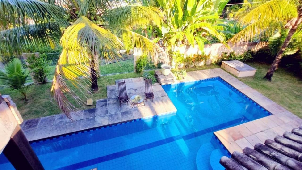 Casa dos Jacarandás com 4 quartos com vista para o mar Porto Seguro Exterior foto