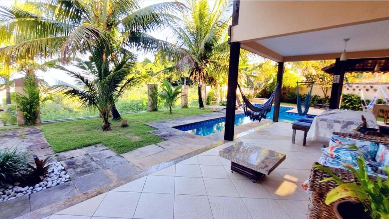 Casa dos Jacarandás com 4 quartos com vista para o mar Porto Seguro Exterior foto