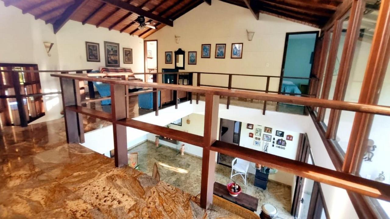 Casa dos Jacarandás com 4 quartos com vista para o mar Porto Seguro Exterior foto
