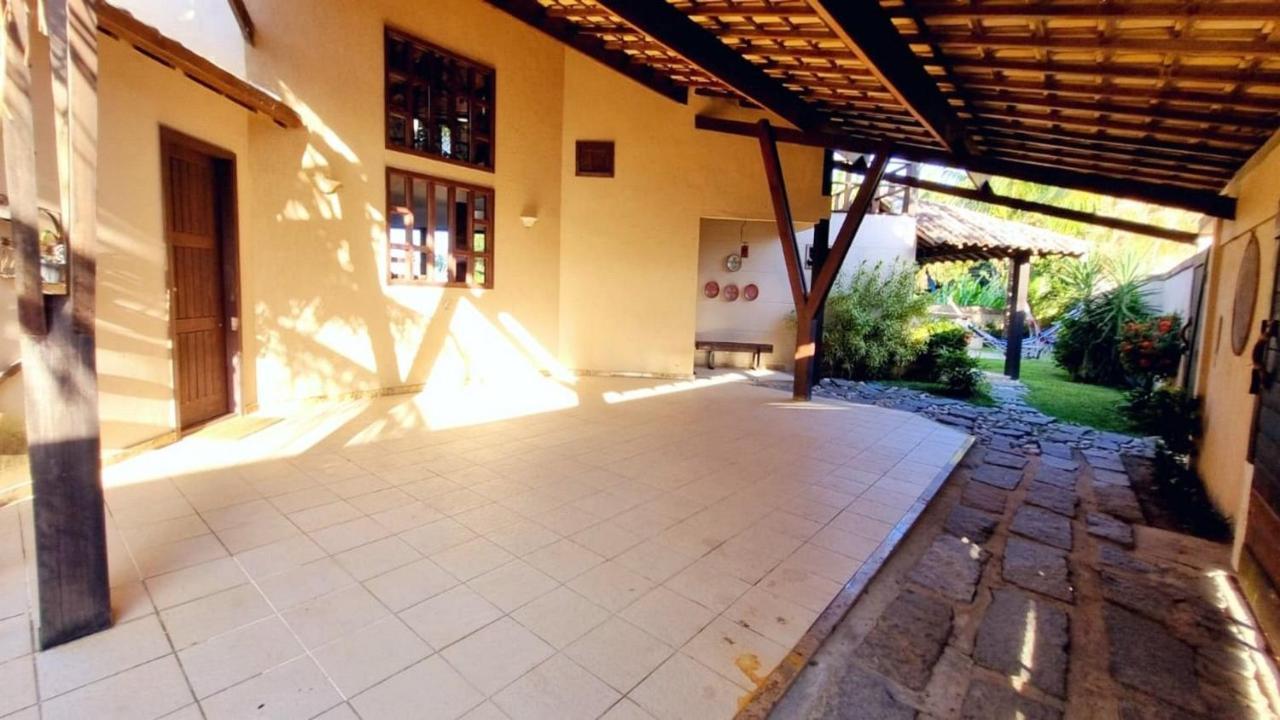 Casa dos Jacarandás com 4 quartos com vista para o mar Porto Seguro Exterior foto