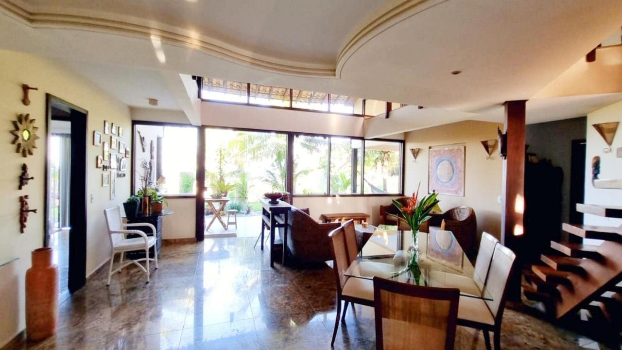 Casa dos Jacarandás com 4 quartos com vista para o mar Porto Seguro Exterior foto